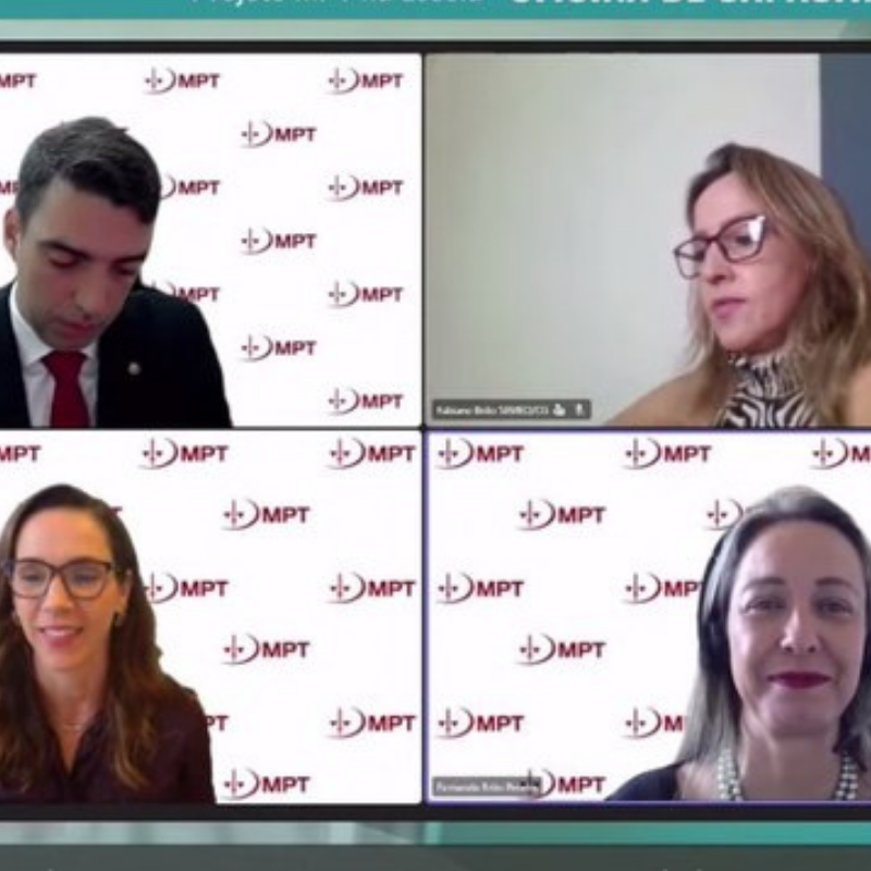 Oficina online capacita educadores de todo o País contra o trabalho infantil