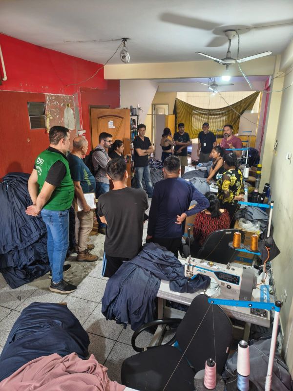 Trabalhadores são resgatados de condições escravas no Brás